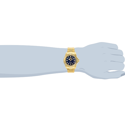 Reloj Análogo Automático Ejecutivo Dorado de Hombre