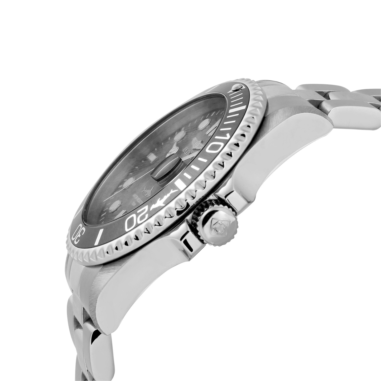 Reloj Análogo Ejecutivo Plateado de Hombre