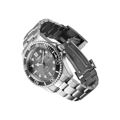 Reloj Análogo Ejecutivo Plateado de Hombre
