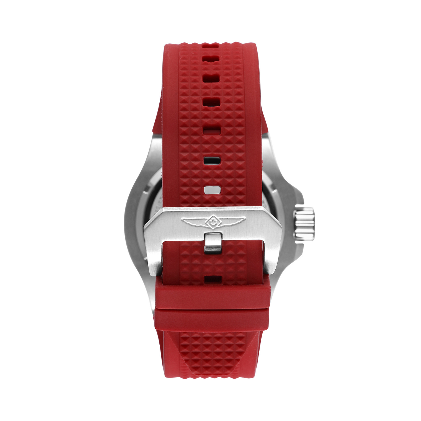 Reloj Análogo Casual Plateado de Hombre