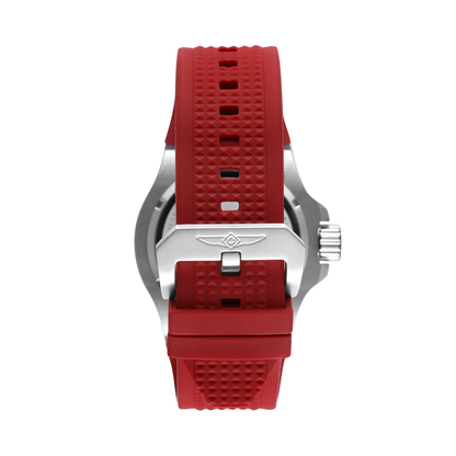 Reloj Análogo Casual Plateado de Hombre