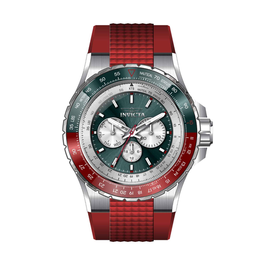 Reloj Análogo Casual Plateado de Hombre