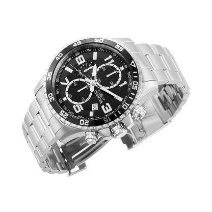 Reloj Análogo Ejecutivo Plateado de Hombre