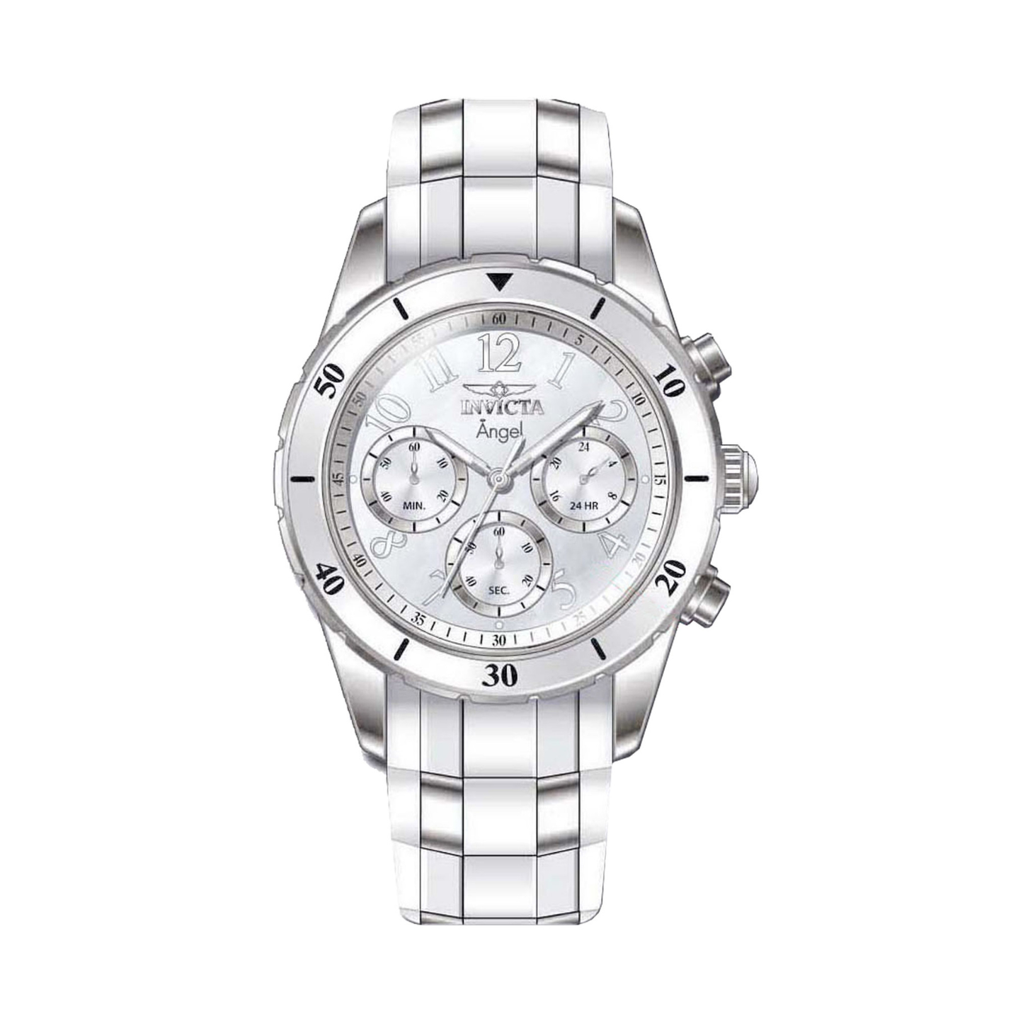 Reloj Análogo Casual Blanco de Mujer