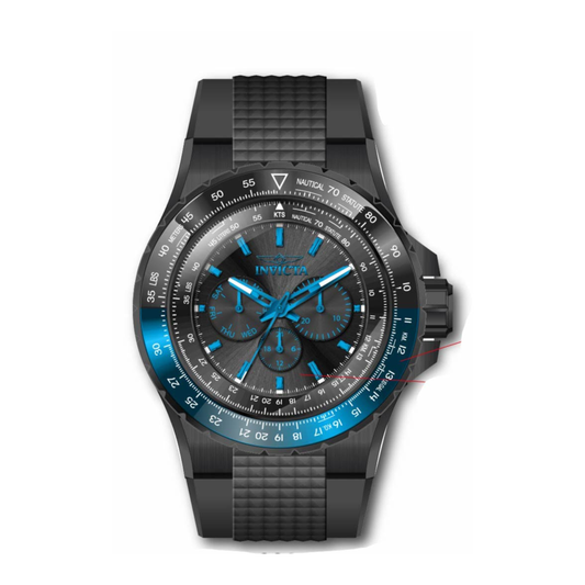 Reloj Análogo Casual Negro de Hombre