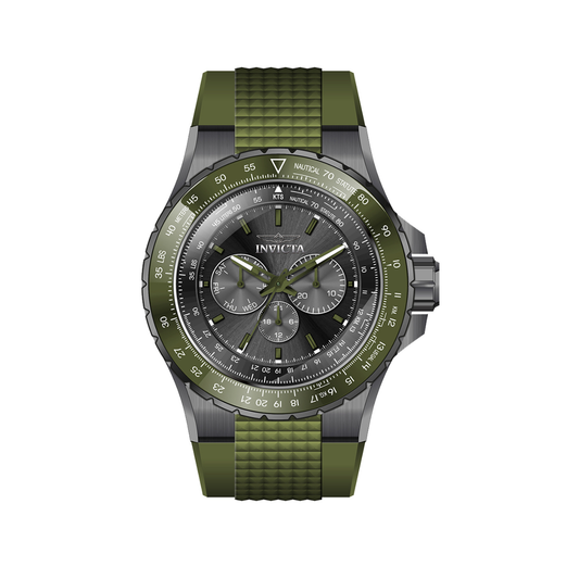 Reloj Análogo Casual Verde de Hombre