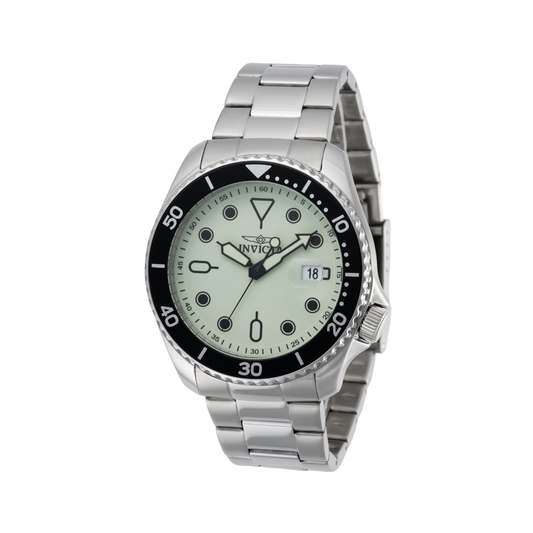 Reloj Análogo Ejecutivo Plateado de Hombre