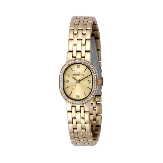 Reloj Análogo Ejecutivo Dorado de Mujer