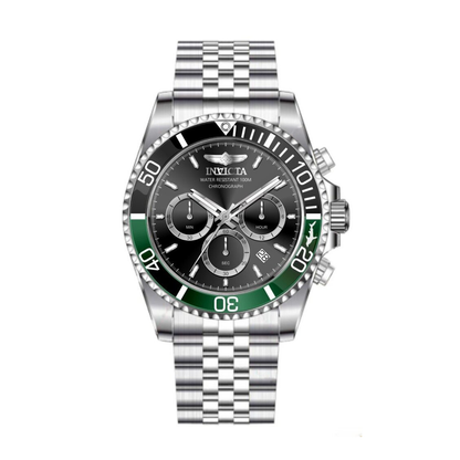 Reloj Análogo Ejecutivo Plateado de Hombre