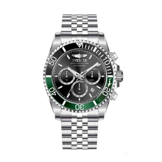 Reloj Análogo Ejecutivo Plateado de Hombre