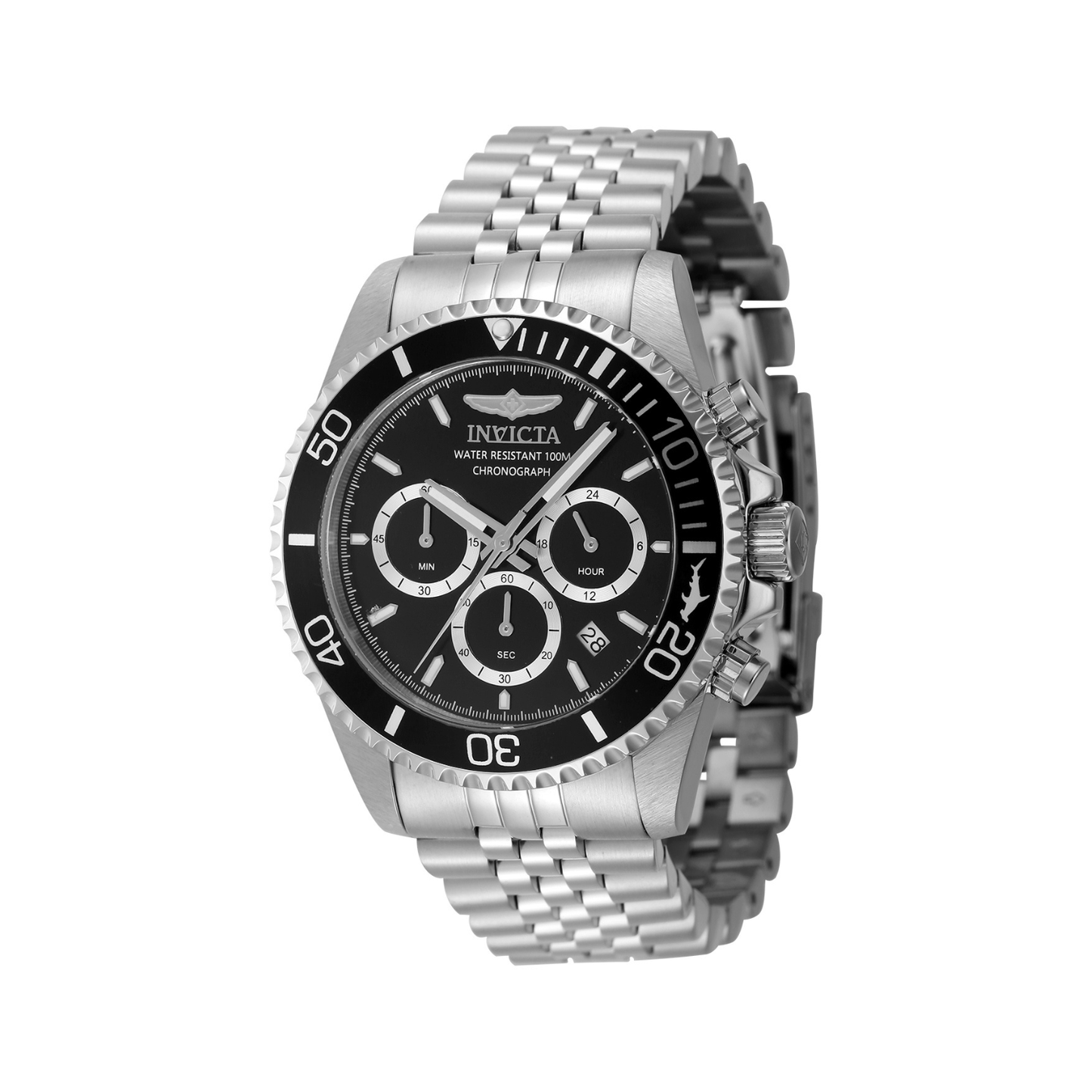 Reloj Análogo Ejecutivo Plateado de Hombre