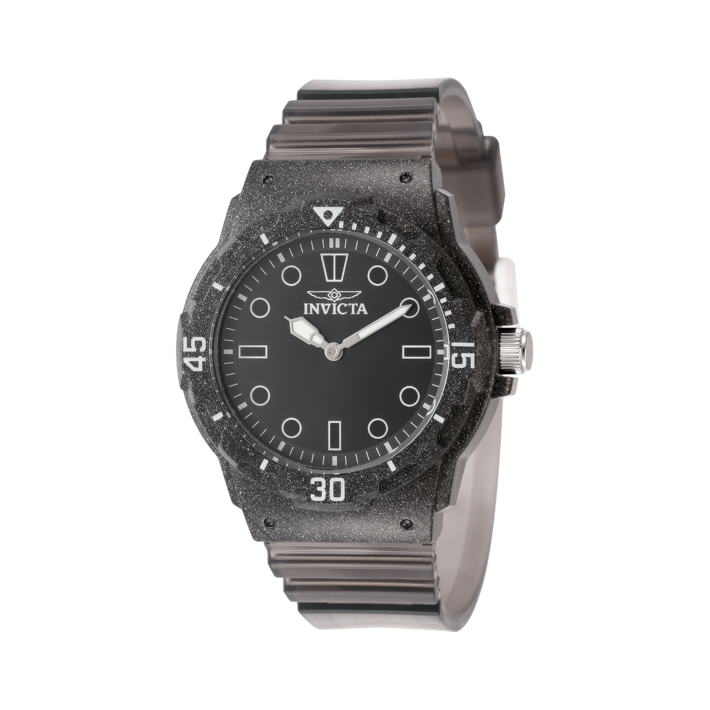 Reloj Análogo Casual Negro de Mujer