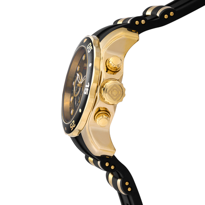 Reloj Análogo Casual Dorado de Hombre