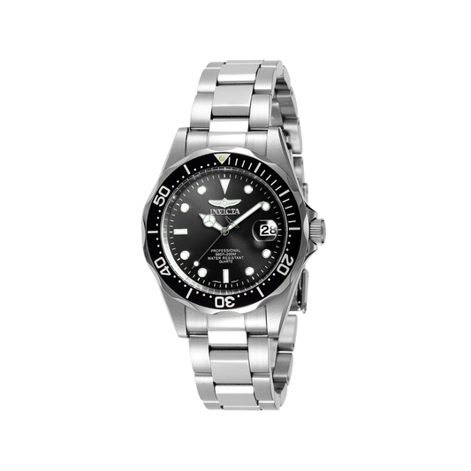 Reloj Análogo Ejecutivo Plateado de Hombre