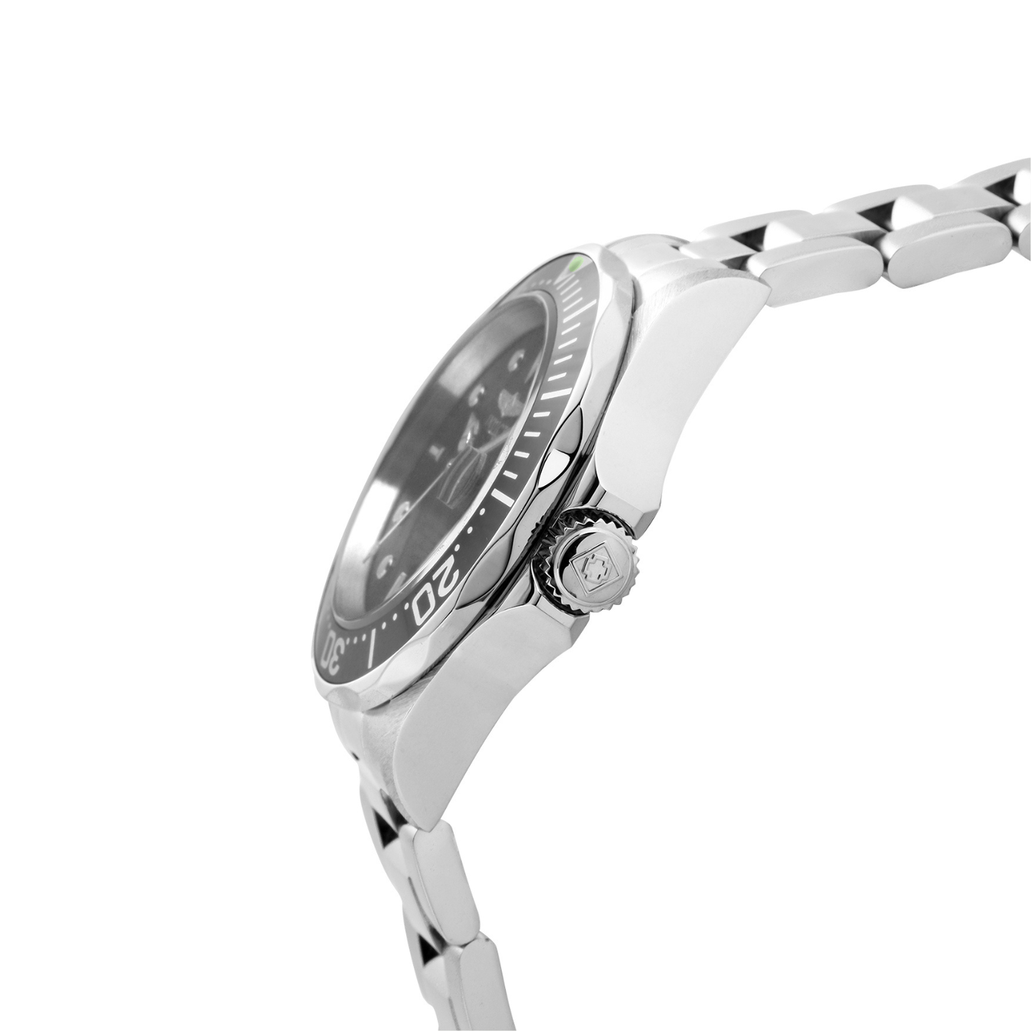 Reloj Análogo Ejecutivo Plateado de Hombre
