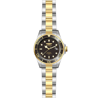 Reloj Análogo Ejecutivo Plateado Doble Tono de Hombre
