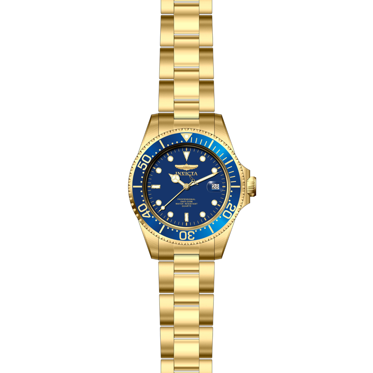 Reloj Análogo Ejecutivo Dorado de Hombre