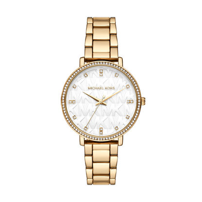 Reloj Análogo Casual Dorado de Mujer
