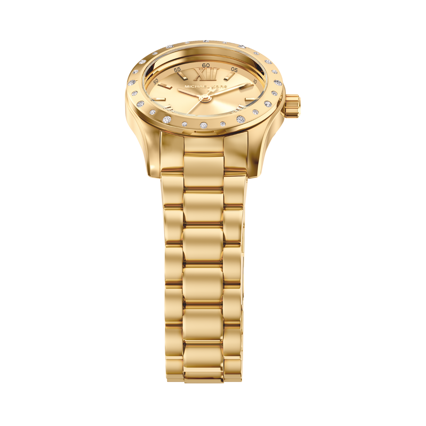 Reloj Análogo Luxury Dorado de Mujer