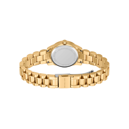 Reloj Análogo Luxury Dorado de Mujer