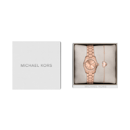 Reloj Análogo Luxury Oro Rosa de Mujer