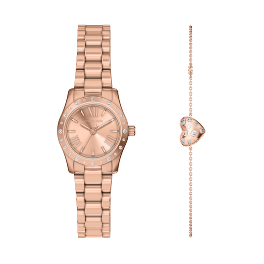 Reloj Análogo Luxury Oro Rosa de Mujer