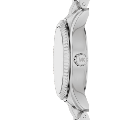 Reloj Análogo Luxury Plateado de Mujer
