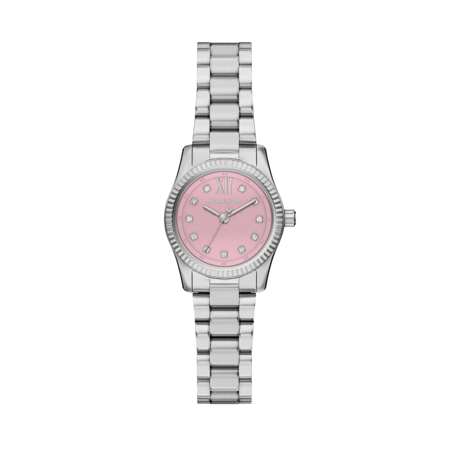 Reloj Análogo Luxury Plateado de Mujer