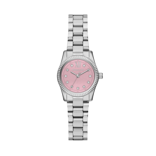 Reloj Análogo Luxury Plateado de Mujer