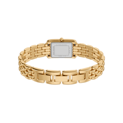 Reloj Análogo Luxury Dorado de Mujer