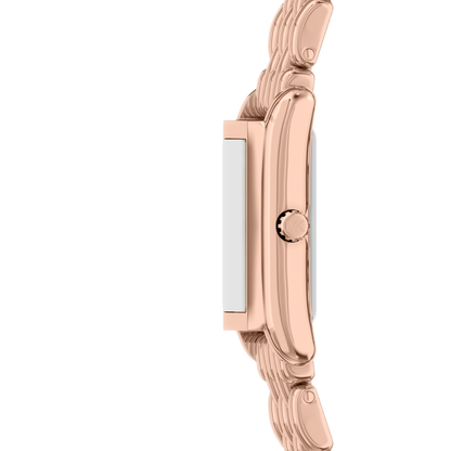 Reloj Análogo Luxury Oro Rosa de Mujer