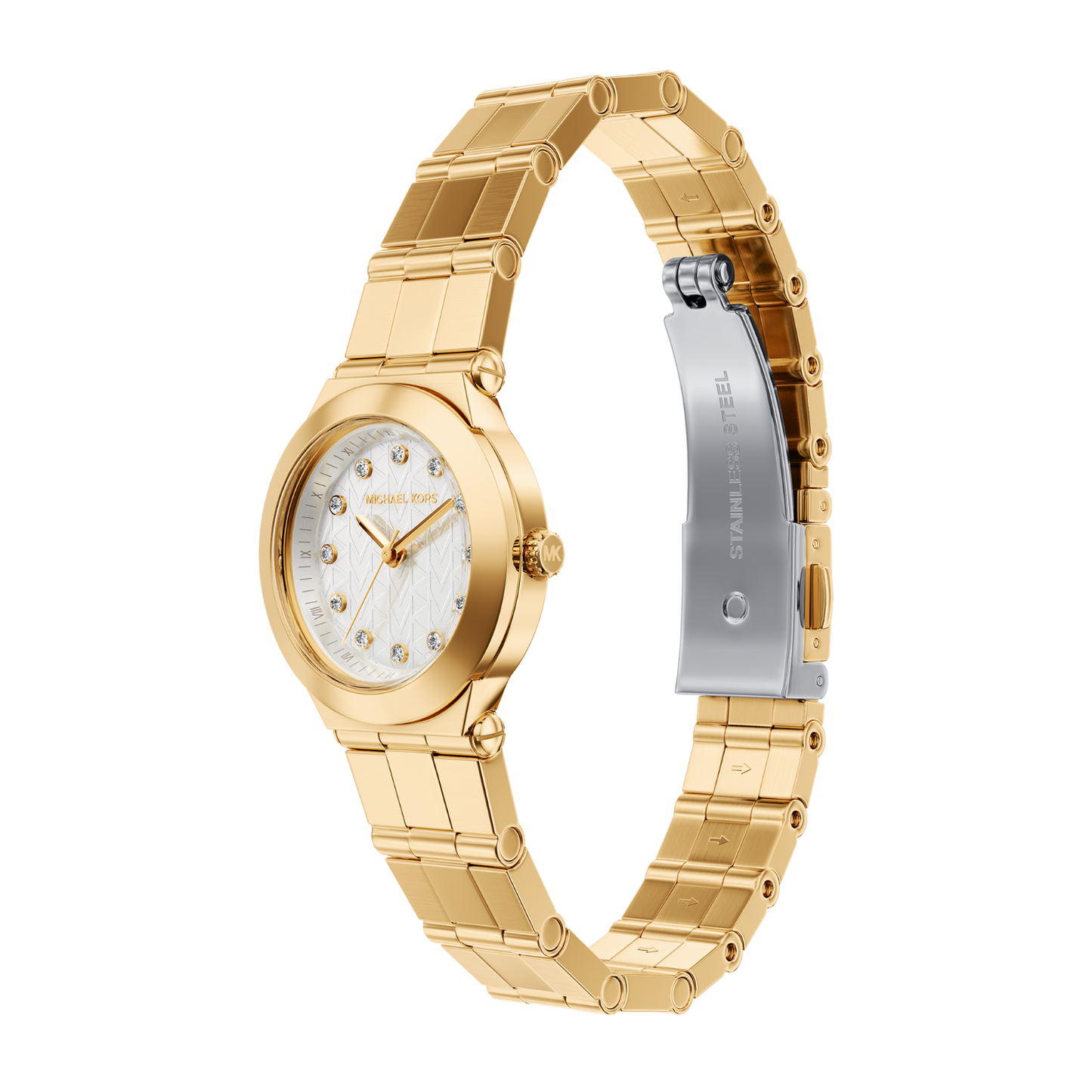 Reloj Análogo Luxury Dorado de Mujer