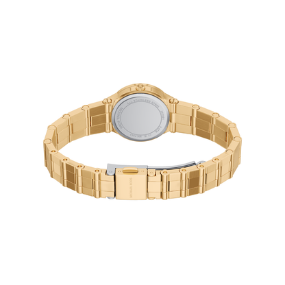 Reloj Análogo Luxury Dorado de Mujer