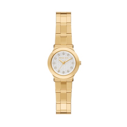 Reloj Análogo Luxury Dorado de Mujer