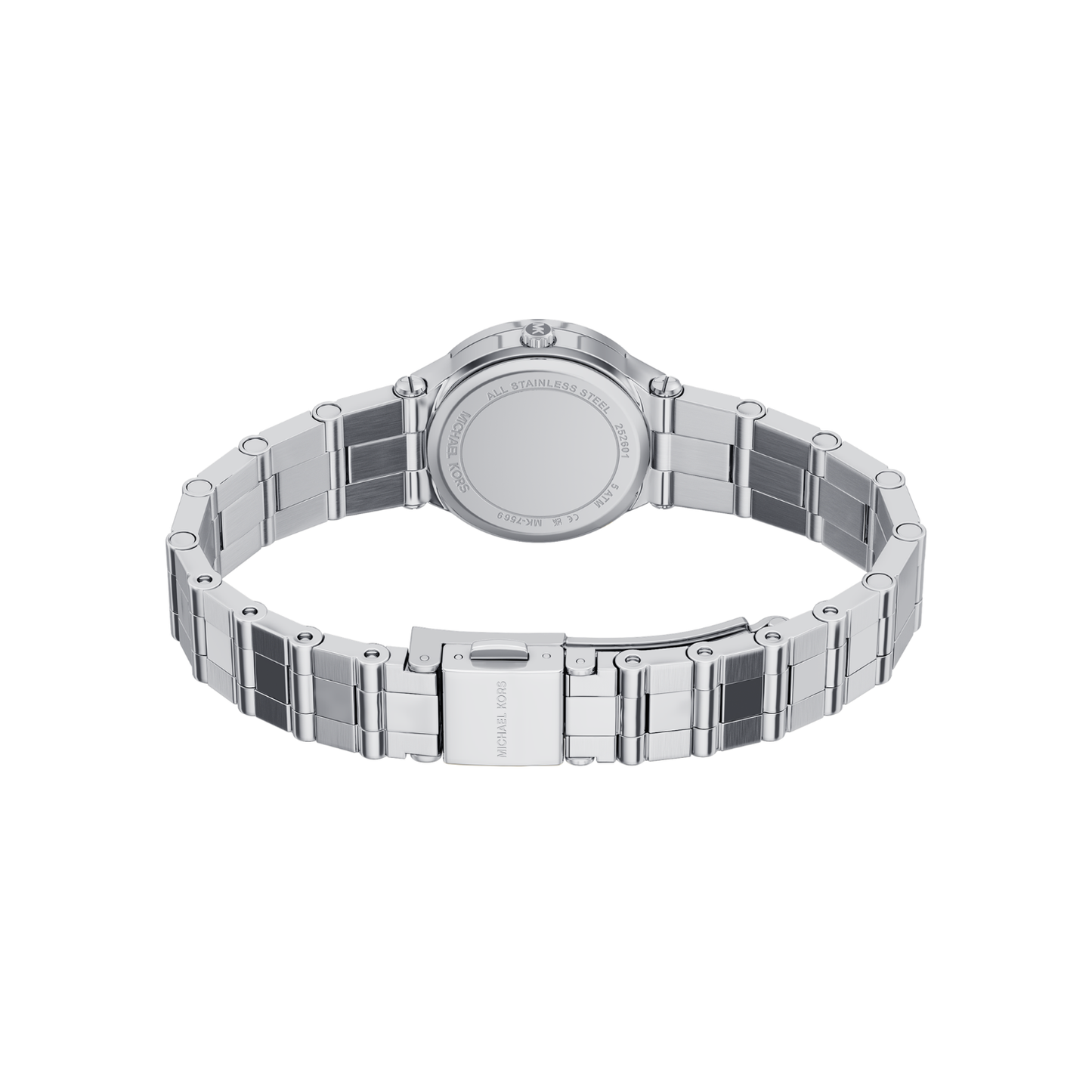 Reloj Análogo Luxury Plateado de Mujer