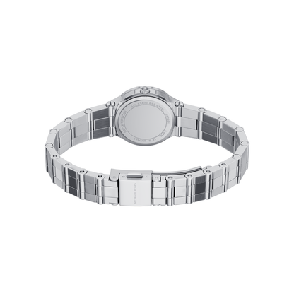 Reloj Análogo Luxury Plateado de Mujer