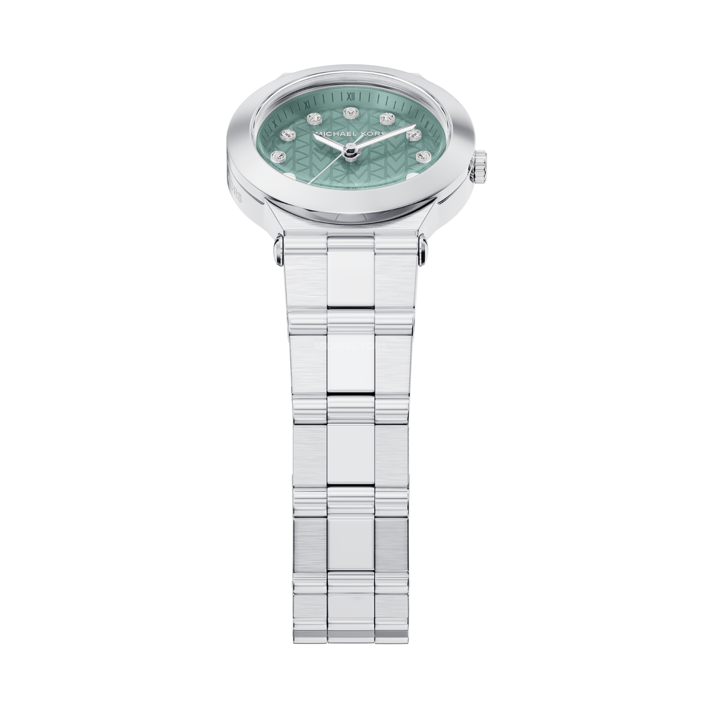 Reloj Análogo Luxury Plateado de Mujer