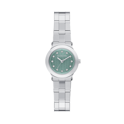 Reloj Análogo Luxury Plateado de Mujer