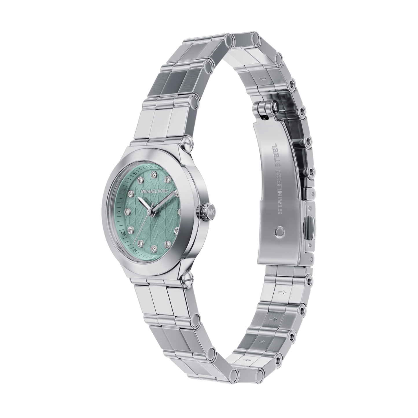 Reloj Análogo Luxury Plateado de Mujer