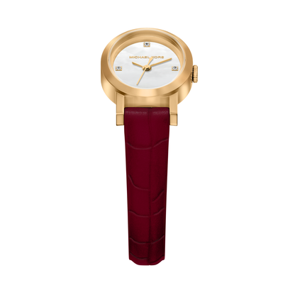 Reloj Análogo Luxury Dorado de Mujer