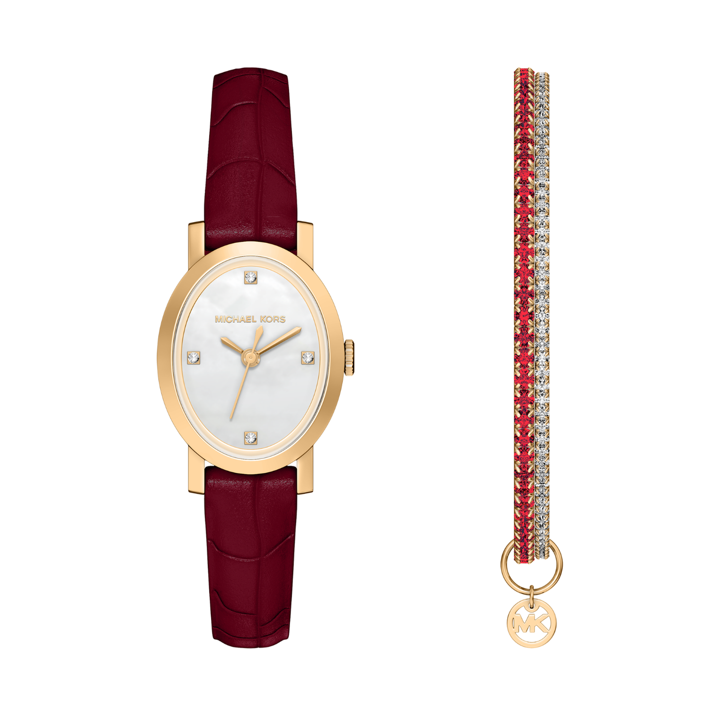 Reloj Análogo Luxury Dorado de Mujer