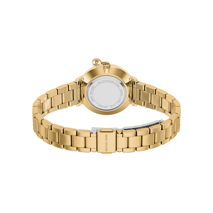 Reloj Análogo Casual Dorado de Mujer