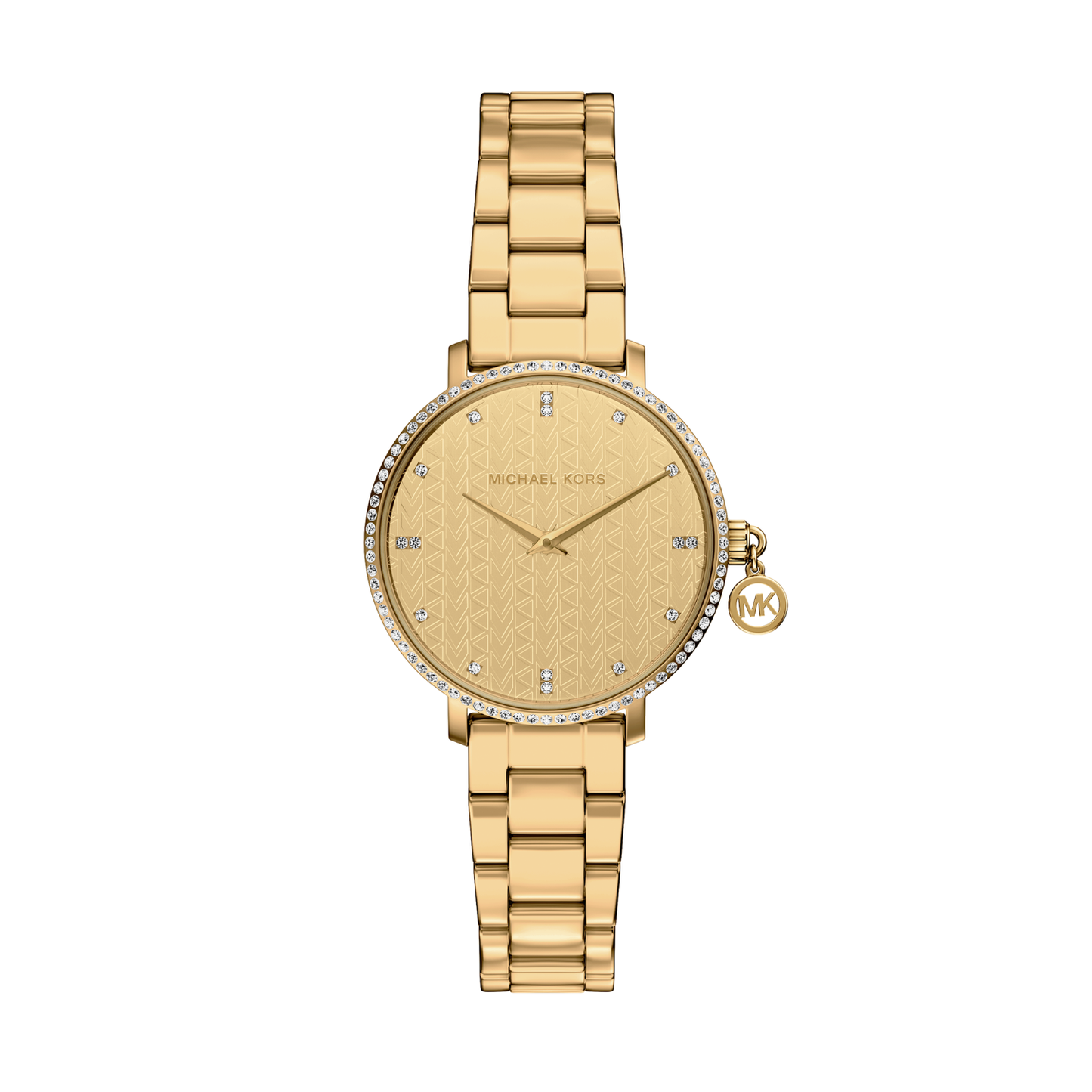 Reloj Análogo Casual Dorado de Mujer