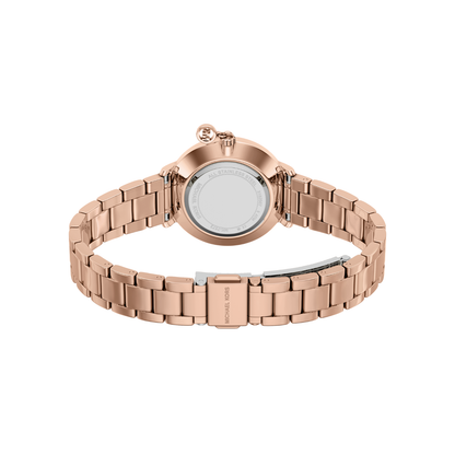 Reloj Análogo Casual Oro Rosa de Mujer