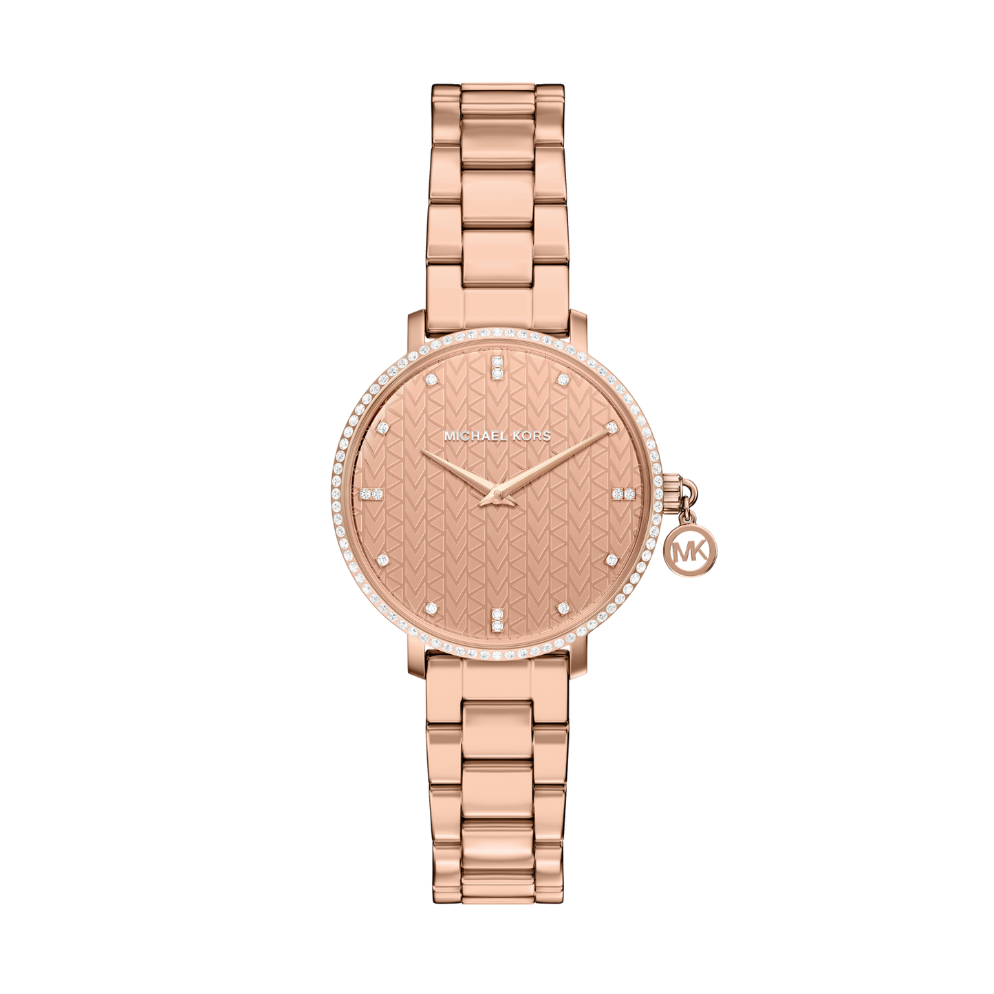 Reloj Análogo Casual Oro Rosa de Mujer