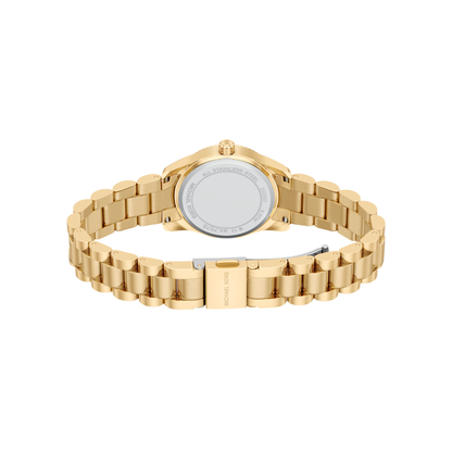 Reloj Análogo Luxury Dorado de Mujer