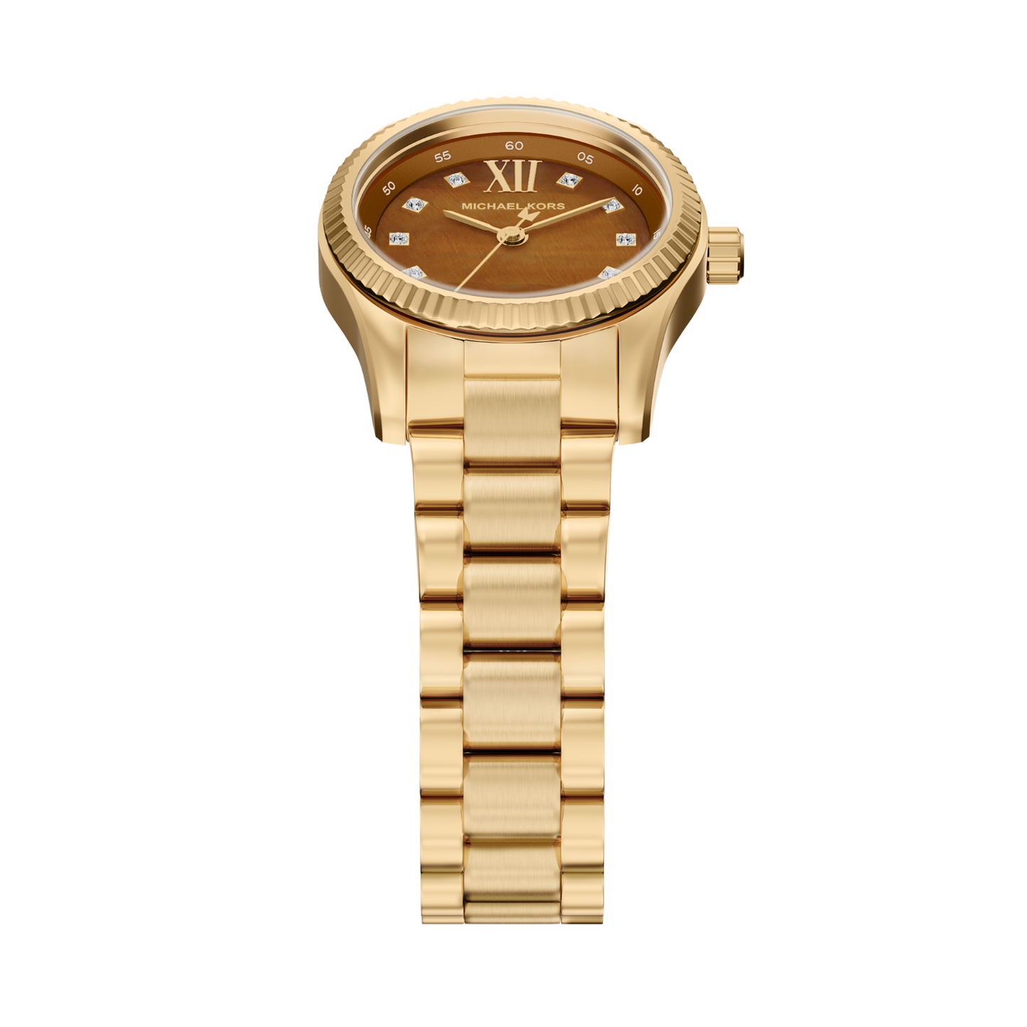 Reloj Análogo Luxury Dorado de Mujer