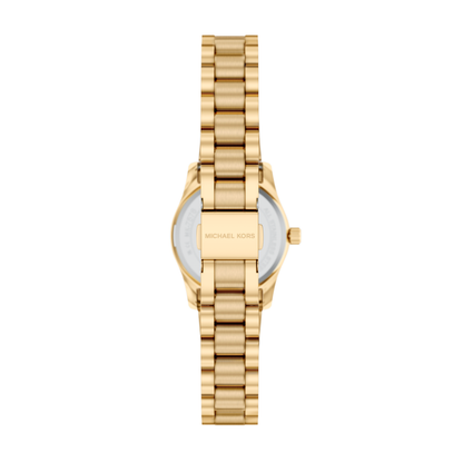 Reloj Análogo Luxury Dorado de Mujer