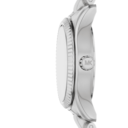 Reloj Análogo Luxury Plateado de Mujer