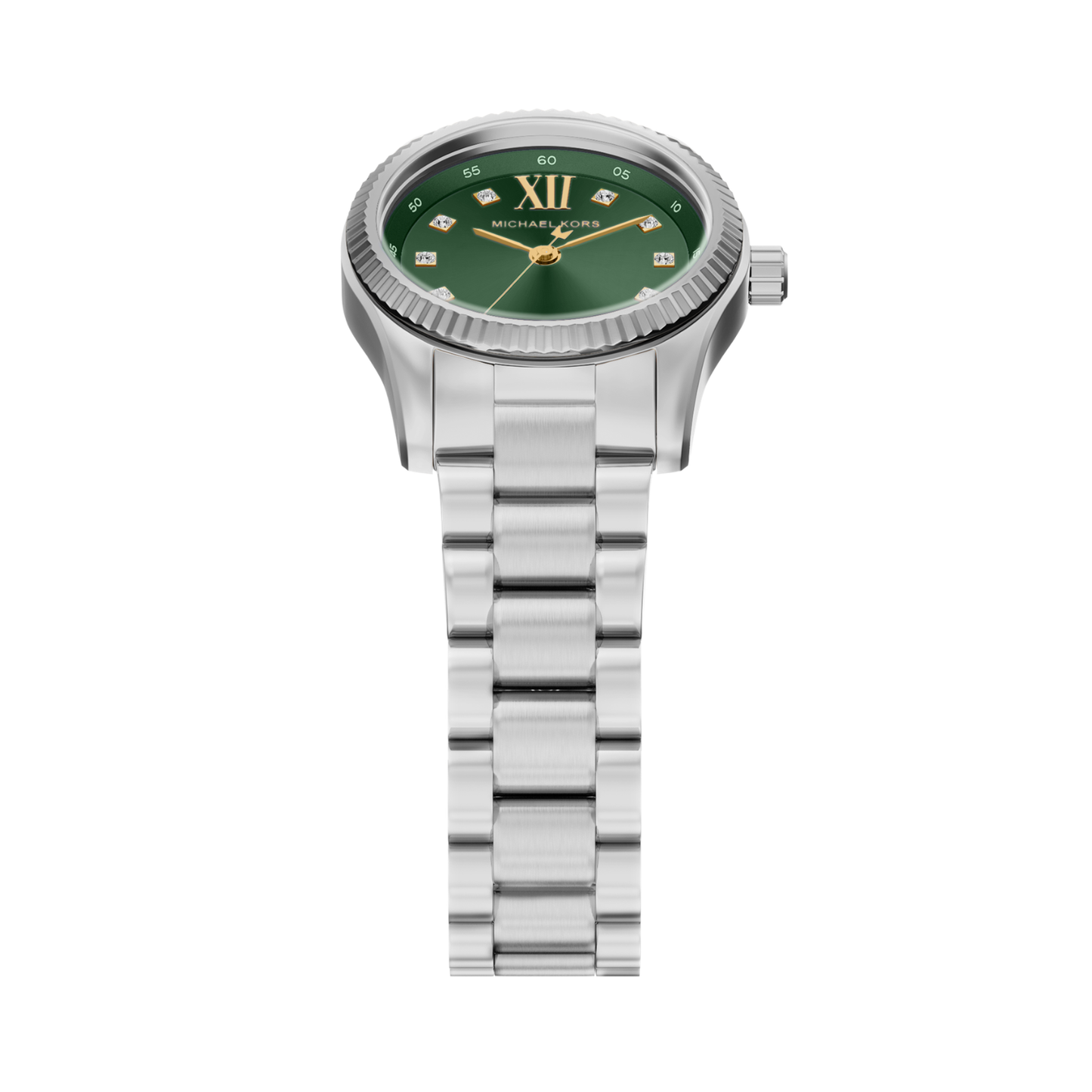 Reloj Análogo Luxury Plateado de Mujer